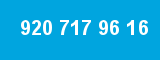 920 717 96 16 920 717 96 16